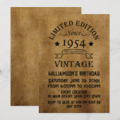 Gepersonaliseerd 70-jarig 70-jarig verjaardagsfee kaart (Voorkant / Achterkant)