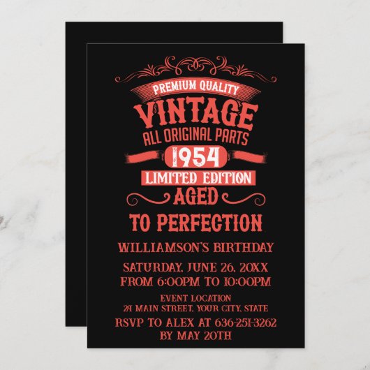 Gepersonaliseerd 70-jarig  70-jarig verjaardagsfee kaart (Voorkant / Achterkant)