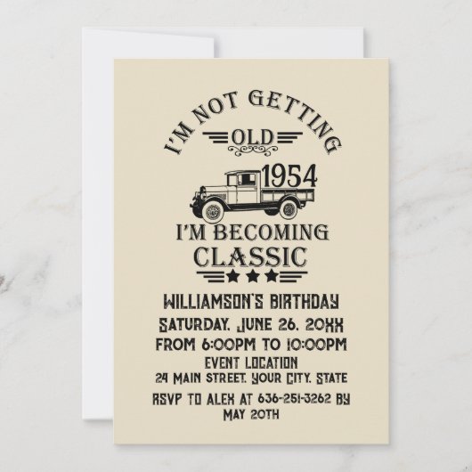 Gepersonaliseerd 70-jarig  70-jarig verjaardagsfee kaart (Voorkant)