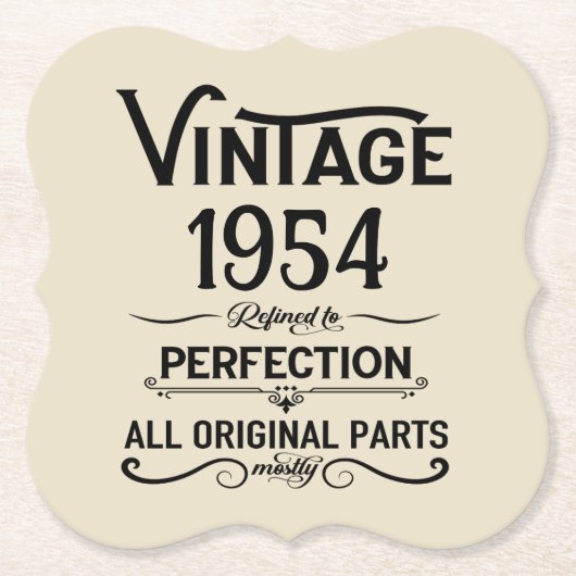 Gepersonaliseerd 70-jarig  70-jarig verjaardagsfee kartonnen onderzetters (Voorkant)