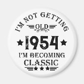 Gepersonaliseerd 70-jarig  70-jarig verjaardagsfee magneet (Voorkant)