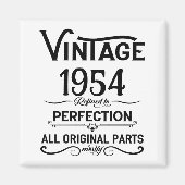 Gepersonaliseerd 70-jarig 70-jarig verjaardagsfee magneet (Voorkant)