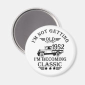 Gepersonaliseerd 70-jarig 70-jarig verjaardagsfee magneet (Voorkant / Achterkant)