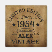 Gepersonaliseerd 70-jarig  70-jarig verjaardagsfee magneet (Voorkant)