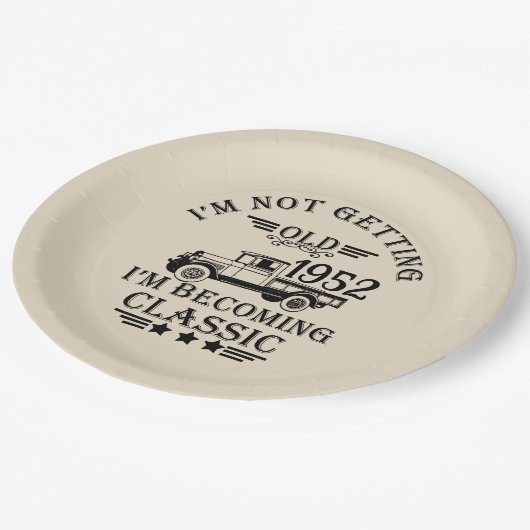 Gepersonaliseerd 70-jarig  70-jarig verjaardagsfee papieren bordje (Gekanteld)