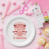 Gepersonaliseerd 70-jarig  70-jarig verjaardagsfee papieren bordje (Feest)