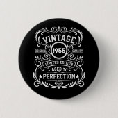 Gepersonaliseerd 70-jarig  70-jarig verjaardagsfee ronde button 5,7 cm (Voorkant)