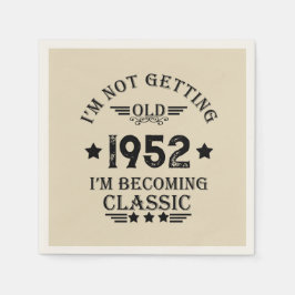 Gepersonaliseerd 70-jarig  70-jarig verjaardagsfee servet