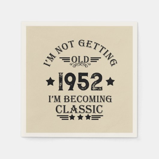 Gepersonaliseerd 70-jarig  70-jarig verjaardagsfee servet (Voorkant)