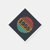 Gepersonaliseerd 70-jarig  70-jarig verjaardagsfee servet (Hoek)