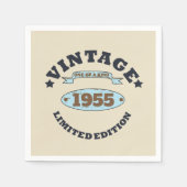 Gepersonaliseerd 70-jarig  70-jarig verjaardagsfee servet (Voorkant)