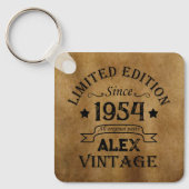 Gepersonaliseerd 70-jarig  70-jarig verjaardagsfee sleutelhanger (Voorkant)