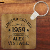 Gepersonaliseerd 70-jarig  70-jarig verjaardagsfee sleutelhanger (Achterkant)