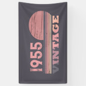 Gepersonaliseerd 70-jarig 70-jarig verjaardagsfee spandoek (Verticaal)