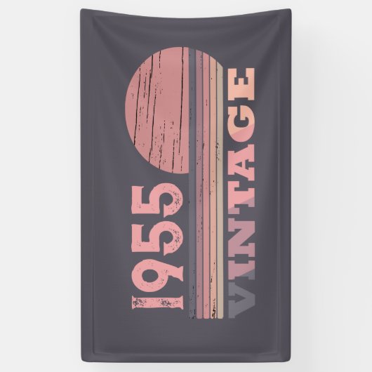 Gepersonaliseerd 70-jarig 70-jarig verjaardagsfee spandoek (Verticaal)