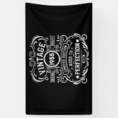 Gepersonaliseerd 70-jarig 70-jarig verjaardagsfee spandoek (Verticaal)