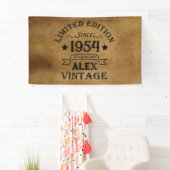 Gepersonaliseerd 70-jarig  70-jarig verjaardagsfee spandoek (Insitu)