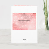 Gepersonaliseerd 74th Birthday Gevouwen Wenskaart Kaart (Achterkant)