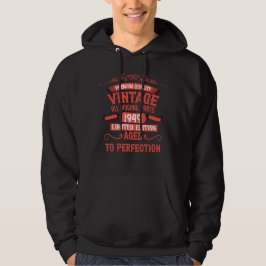 Gepersonaliseerd  75e verjaardagsfeest hoodie