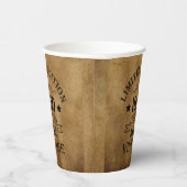 Gepersonaliseerd 75e verjaardagsfeest papieren bekers (Rechts)