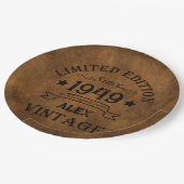 Gepersonaliseerd 75e verjaardagsfeest papieren bordje (Gekanteld)