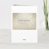 Gepersonaliseerd 75th Birthday Gevouwen Wenskaart Kaart (Achterkant)