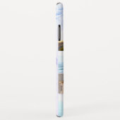 Gepersonaliseerd 7 Fotocollage Indigo Violet Marme Case-Mate iPhone Case (Achterkant/rechts)