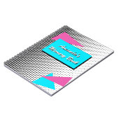 Gepersonaliseerd 80s Journal Notitieboek (Linkerzijde)