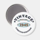 Gepersonaliseerd  85ste verjaardagsfeest magneet (Voorkant / Achterkant)