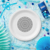 Gepersonaliseerd 9" Round Paper Bord (Feest)