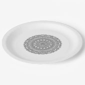Gepersonaliseerd 9" Round Paper Bord (Gekanteld)