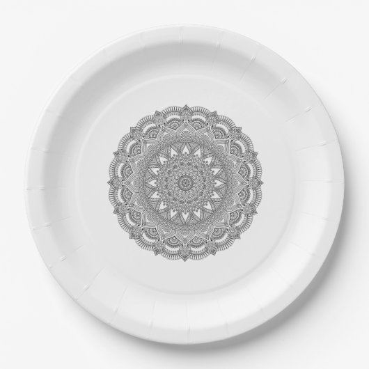 Gepersonaliseerd 9" Round Paper Bord (Voorkant)
