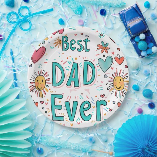 Gepersonaliseerd 9" Round Paper Bord (Feest)