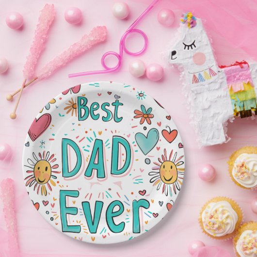 Gepersonaliseerd 9" Round Paper Bord (Feest)