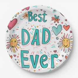Gepersonaliseerd 9" Round Paper Bord