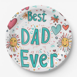 Gepersonaliseerd 9" Round Paper Bord