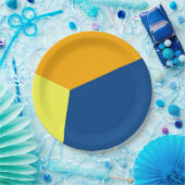 Gepersonaliseerd 9" Round Paper Bord (Feest)
