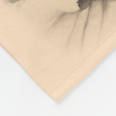 Gepersonaliseerd aan mijn dochter, liefde van mam  fleece deken (Hoek)