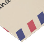 Gepersonaliseerd aan mijn dochter van mama tafelkleed (Gekanteld)