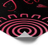 Gepersonaliseerd aan mijn prachtige verpleegkundig poster (Hoek)