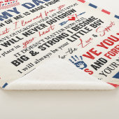 Gepersonaliseerd aan mijn vader deken van Son Air  (3/4)