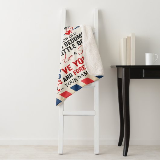 Gepersonaliseerd aan mijn vader deken van Son Air  (In situ)