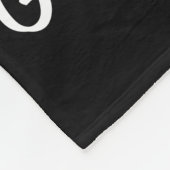 Gepersonaliseerd aan mijn vrouw, brief van Husband Fleece Deken (Hoek)