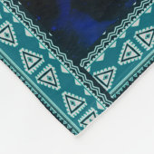 Gepersonaliseerd aan mijn vrouw-liefde van het ech fleece deken (Hoek)