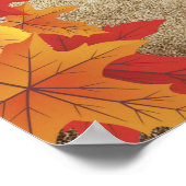 Gepersonaliseerd aan mijn vrouw van echtgenoot poster (Hoek)