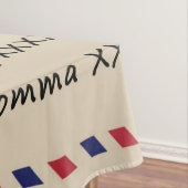 Gepersonaliseerd aan mijn zoon, brief van mam Blan Tafelkleed (Voorbeeld)