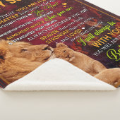 Gepersonaliseerd aan mijn zoon, liefdesbrief van v sherpa deken (3/4)