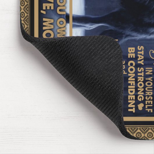 Gepersonaliseerd aan mijn zoon, Son Birthday Gift Muismat (Hoek)