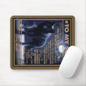 Gepersonaliseerd aan mijn zoon, Son Birthday Gift Muismat (Met muis)