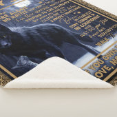 Gepersonaliseerd aan mijn zoon, Son Birthday Gift Sherpa Deken (3/4)